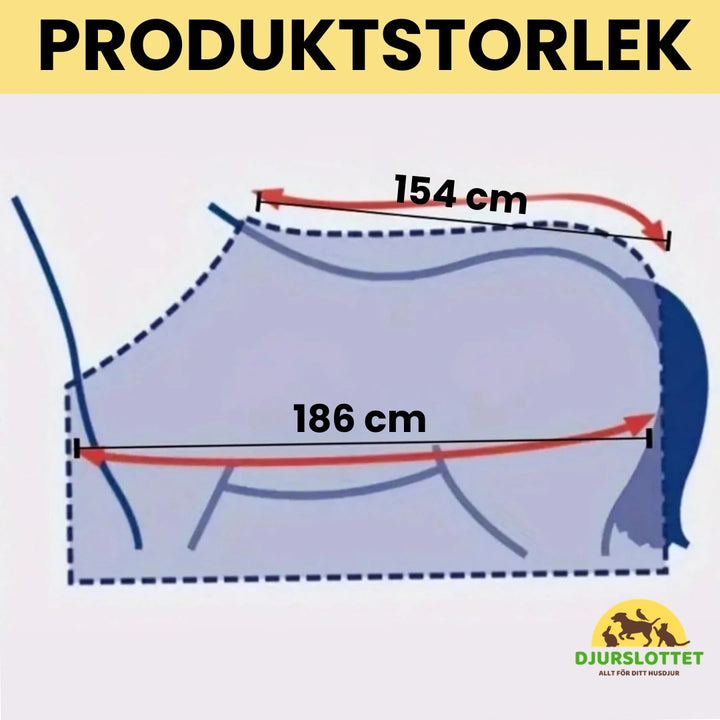 Produkstorlek av Flugtäcke häst - Djurslottet