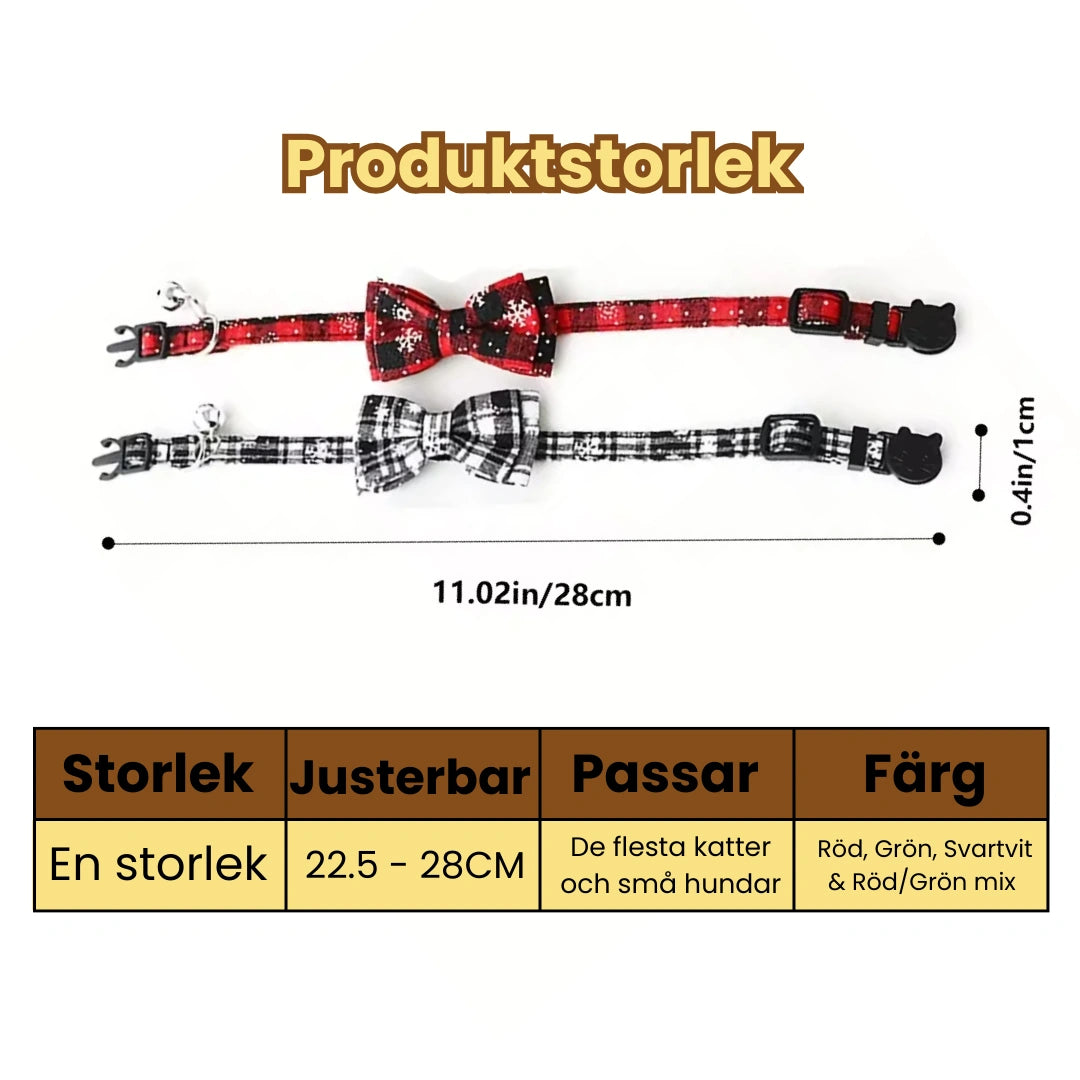 Produkstorlek av Julfluga till hund och katt - Djurslottet