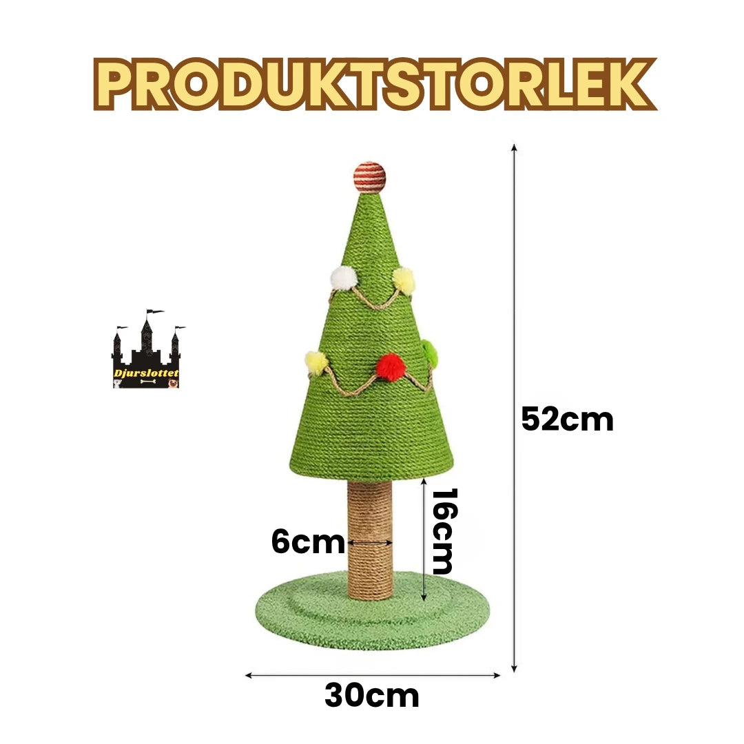 Produkstorlek av Klösträd julgran för katt - Djurslottet