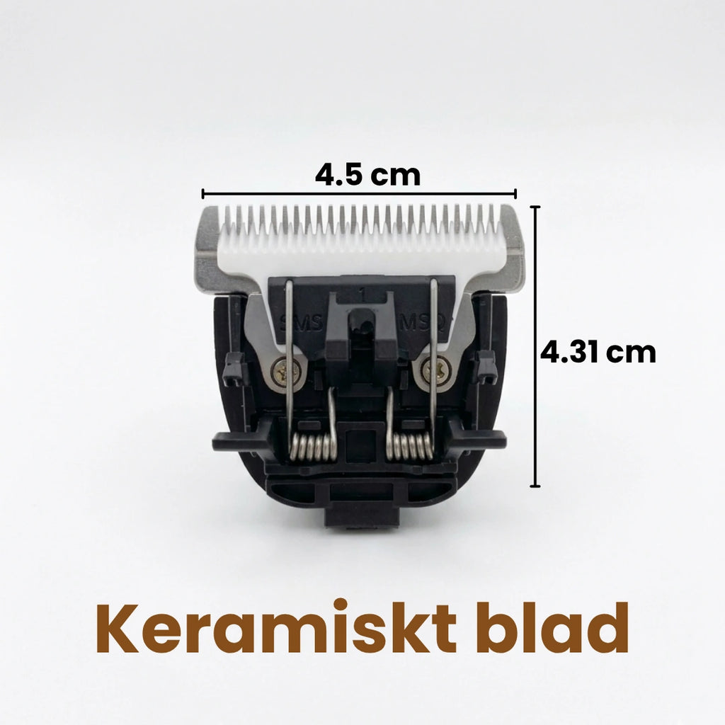 ProduktStorlek Ersättningsblad till SMEHNSER D9 Djurtrimmer- Djurslottet