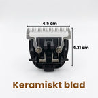 ProduktStorlek Ersättningsblad till SMEHNSER D9 Djurtrimmer- Djurslottet
