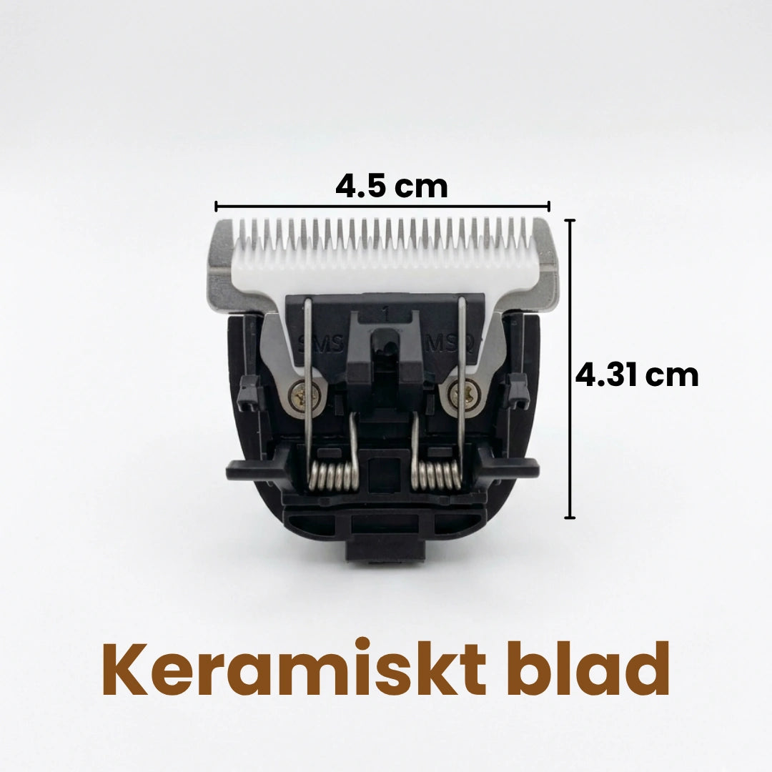 ProduktStorlek Ersättningsblad till SMEHNSER D9 Djurtrimmer- Djurslottet