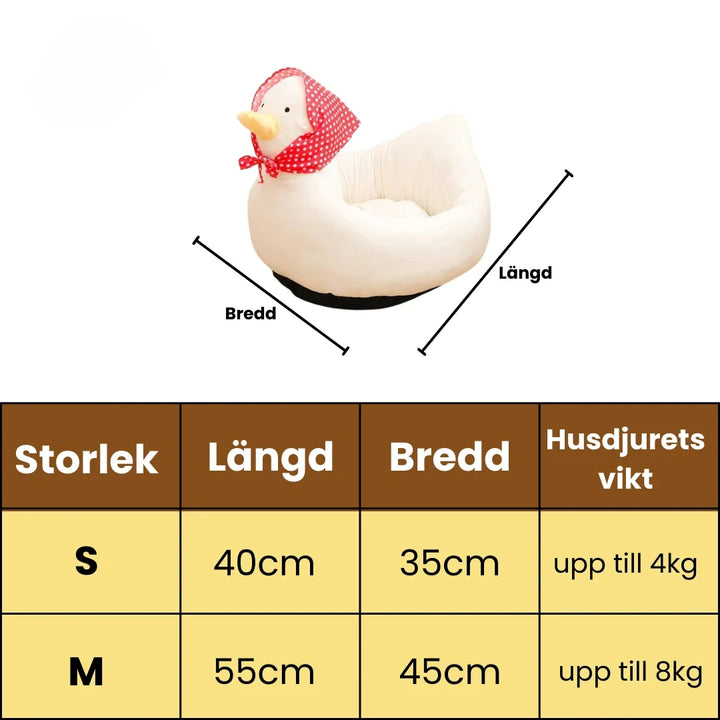 Produktstorlek FloatyComfort Djurbädd - Djurslottet