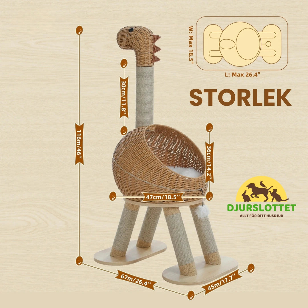 Produktstorlek av Dinosaurieformat Klösträd - Djurslottet