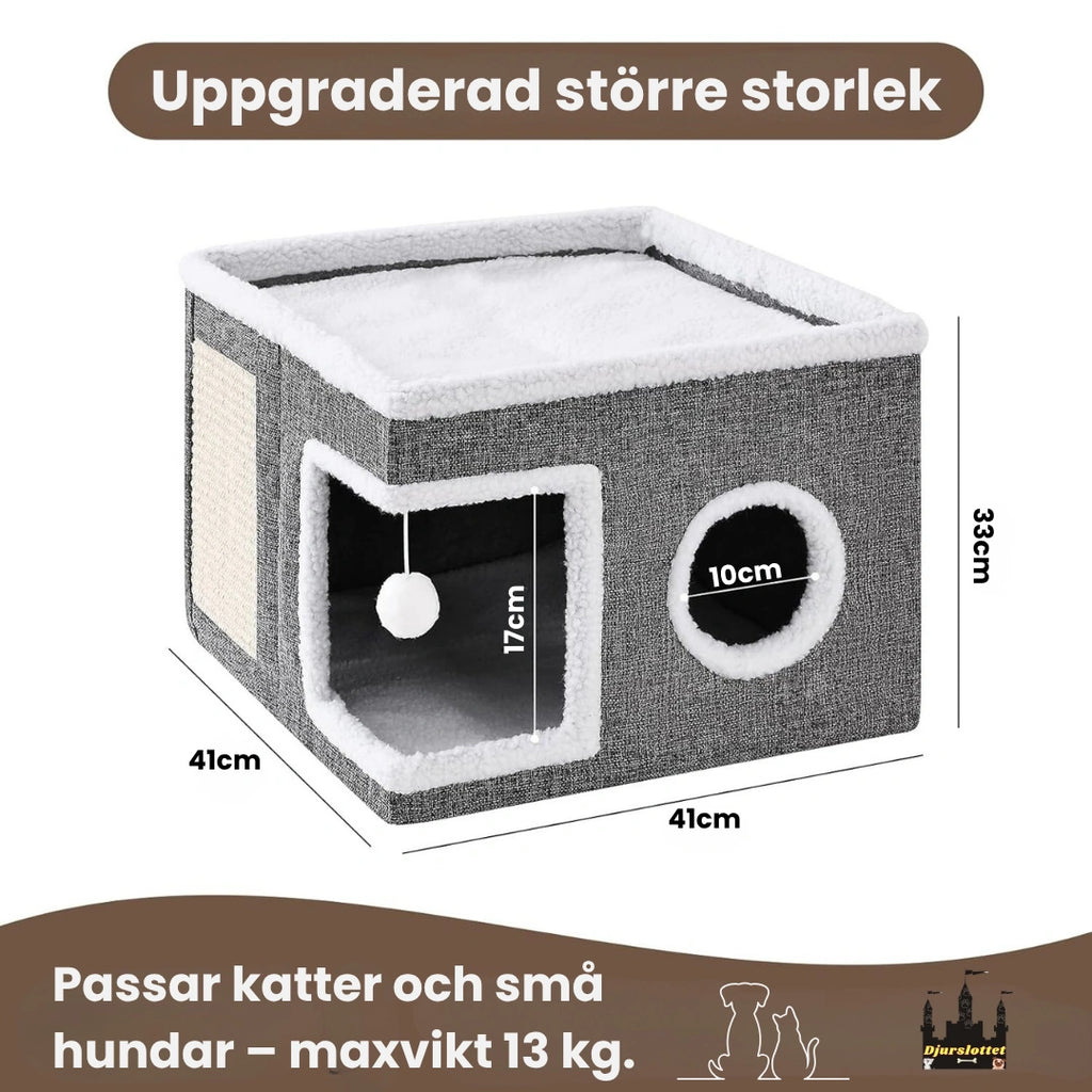 Produktstorlek av Hopfällbara Kattbädd - Djurslottet