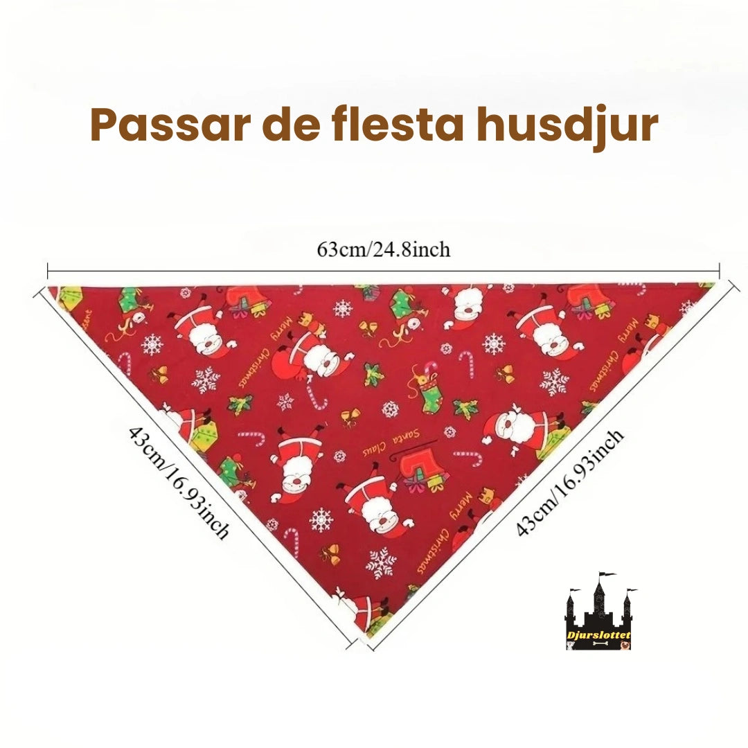 Produktstorlek av Julhalsduk till hundar- Djurslottet
