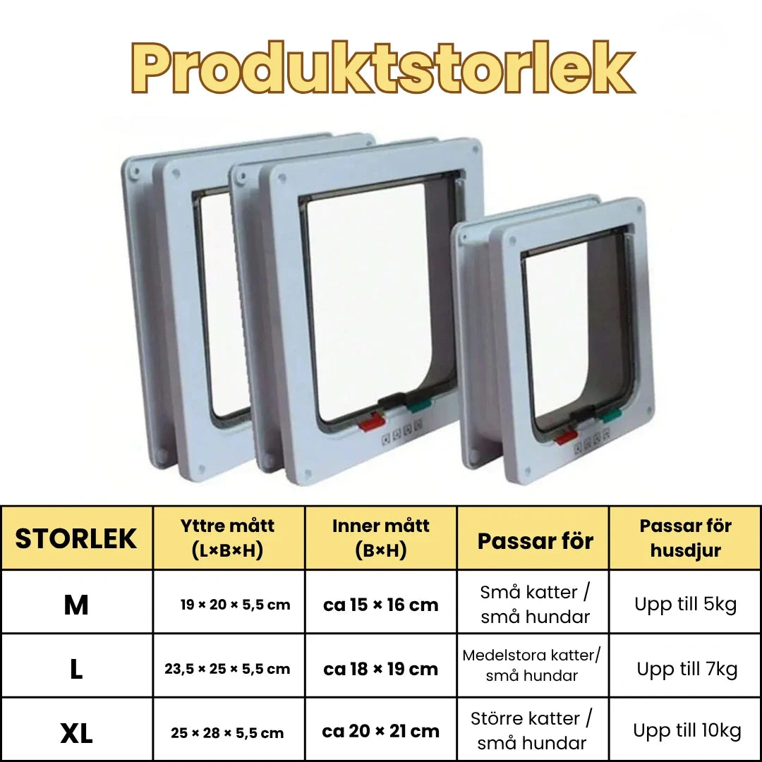 Produktstorlek av PETIFO Kattlucka -Djurslottet