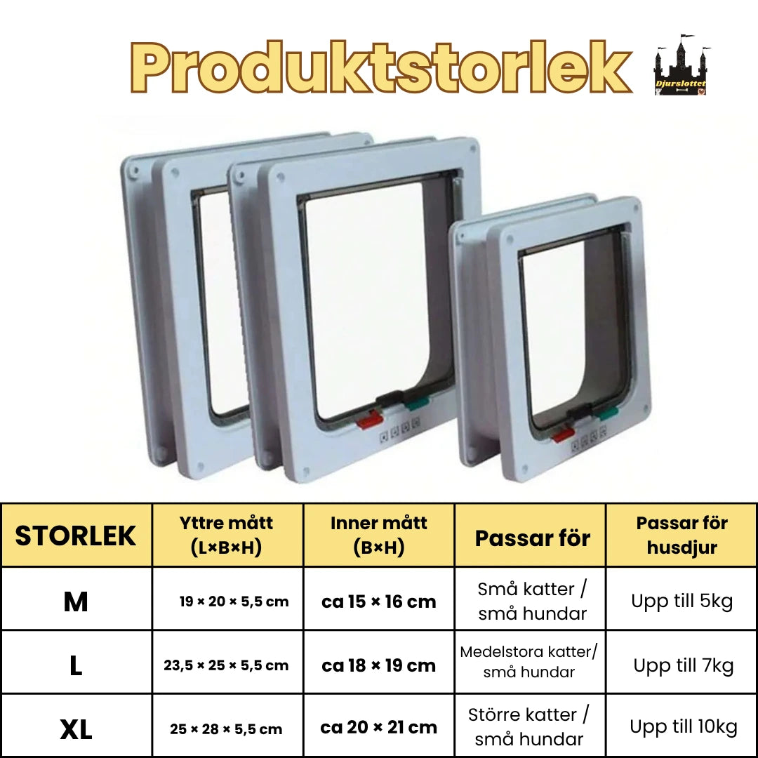 Produktstorlek av PETIFO Kattlucka - Djurslottet