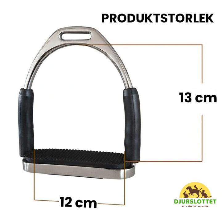 Produktstorlek av Rostfria Stigbyglar - Djurslottet