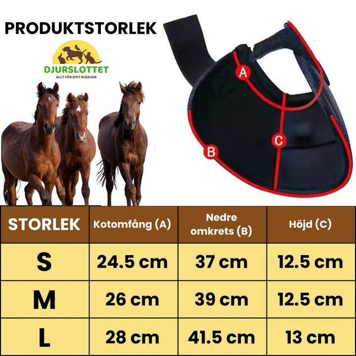 Produktstorlek av Skyddande hovboots för häst - Djurslottet