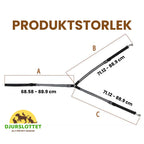 Produktstorlek av Uppladdningsbar LED brösta till häst - Djurslottet