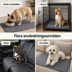 PupClean Tvättbar Valpmatta under matskalen - Djurslottet