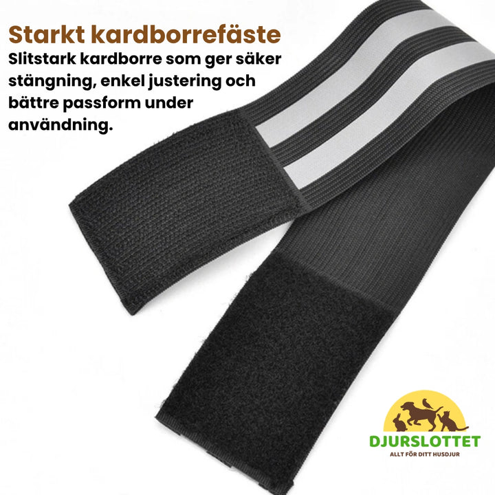Reflex Benskydd Häst Starkt kardborrefäste - Djurslottet