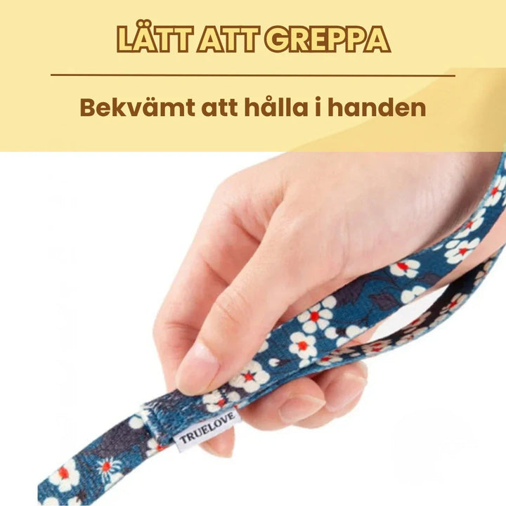 Reflexfit Blommönstrad  Koppel Bekvämt att hålla i handen Djurslottet