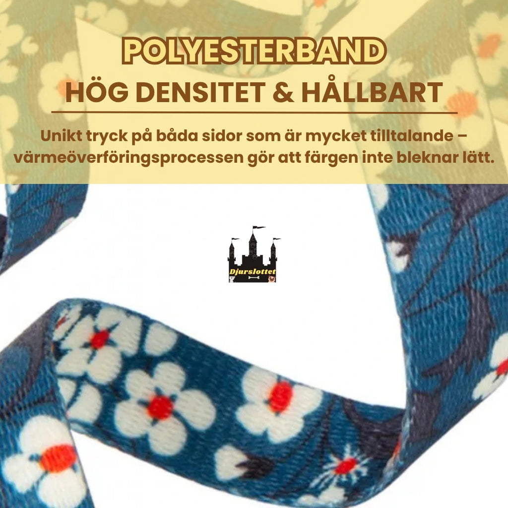 Reflexfit Blommönstrad  Koppel HÖG DENSITET & HÅLLBART - Djurslottet