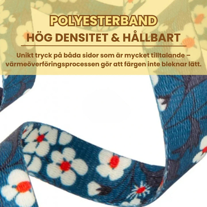 Reflexfit Blommönstrad  Koppel HÖG DENSITET & HÅLLBART Djurslottet