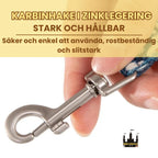 Reflexfit Blommönstrad  Koppel Säker och enkel att använda, rostbeständig och slitstark - Djurslottet