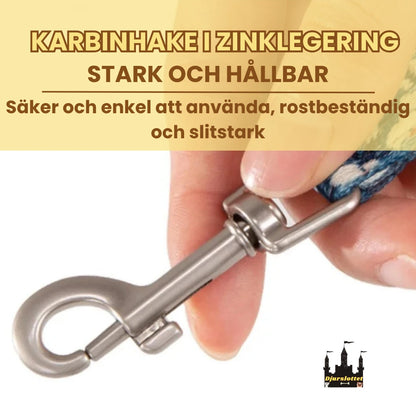 Reflexfit Blommönstrad  Koppel Säker och enkel att använda, rostbeständig och slitstark - Djurslottet