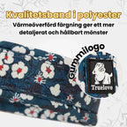 Reflexfit Blommönstrat Hundhalsband Kvalitetsband i polyester Djurslottet