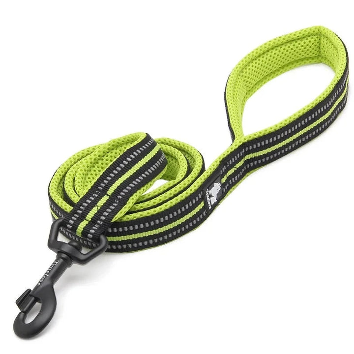Reflexfit koppel Neongrön - Djurslottet