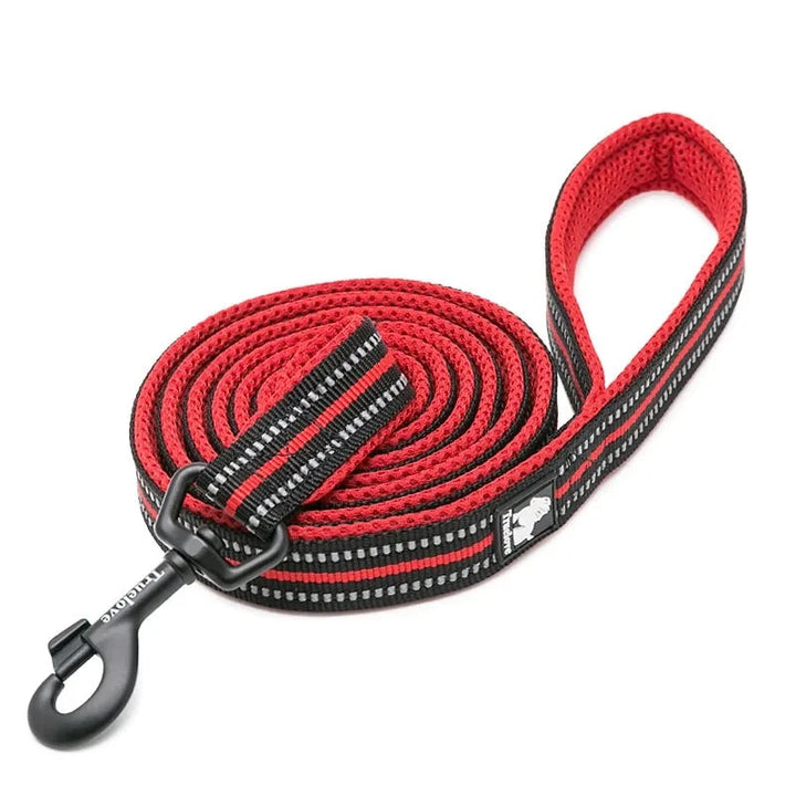 Reflexfit koppel Röd - Djurslottet
