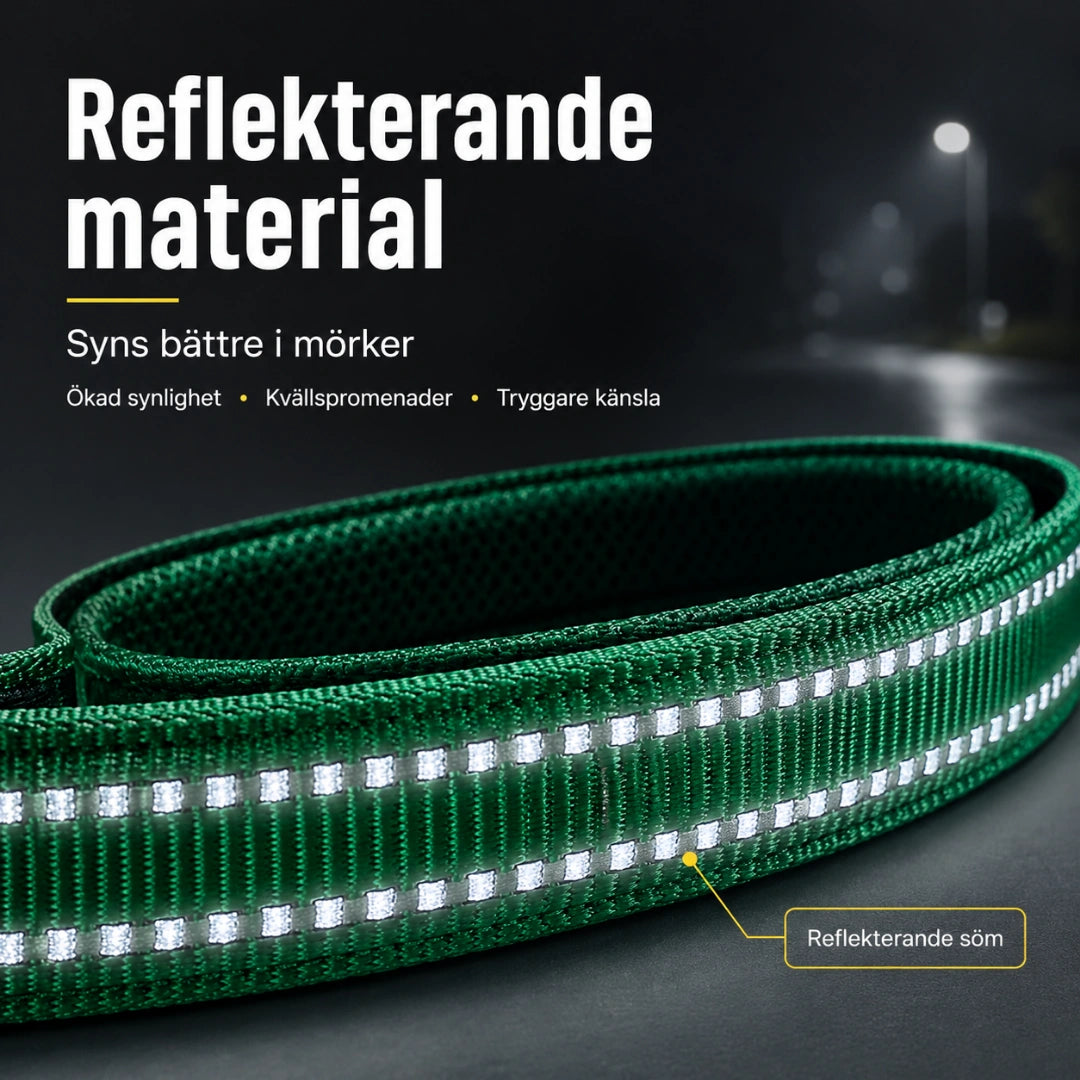 Reflexfit koppel reflekterande material - Djurslottet