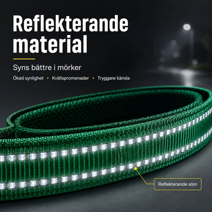 Reflexfit koppel reflekterande material - Djurslottet