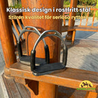 Rostfria Stigbyglar Klassisk design i rostfritt stål - Djurslottet