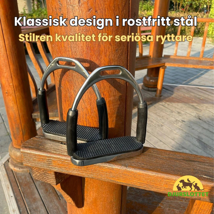 Rostfria Stigbyglar Klassisk design i rostfritt stål - Djurslottet