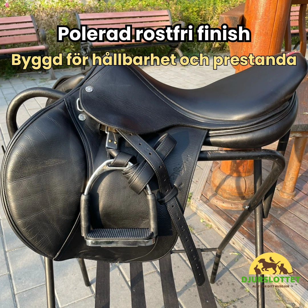 Rostfria Stigbyglar Polerad rostfri finish - Djurslottet