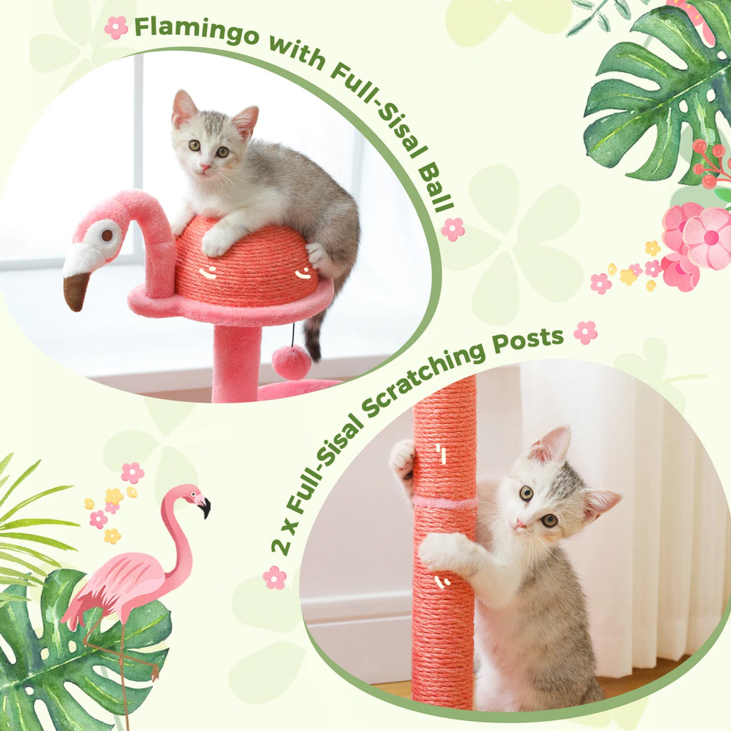 FlamingoPaws Klösträd - Djurslottet