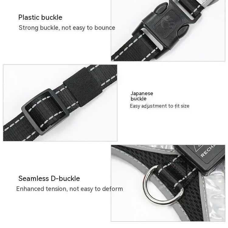 IllumiWalk LED Multifärgssele - Djurslottet