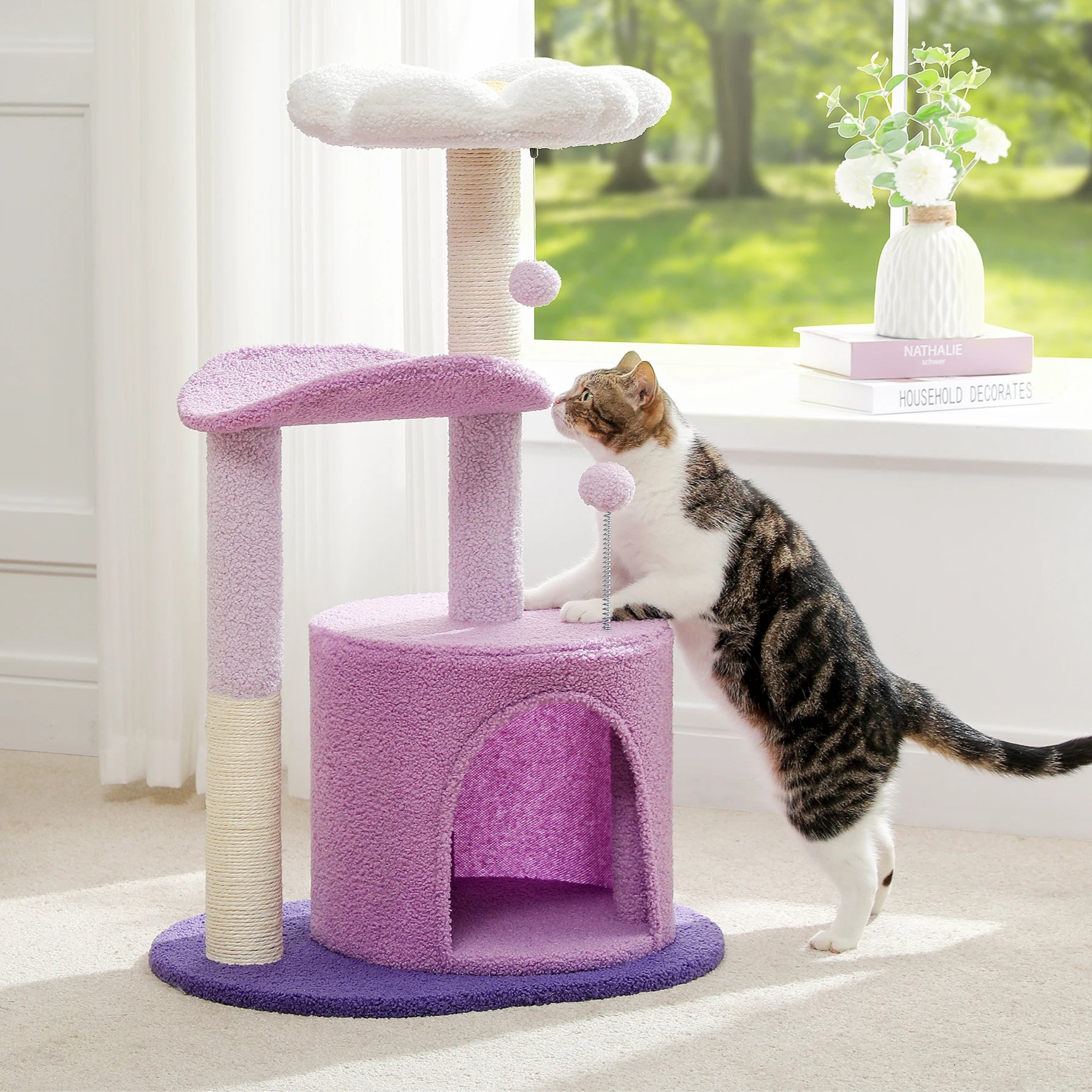 FlowerTree Klätterträd - Djurslottet