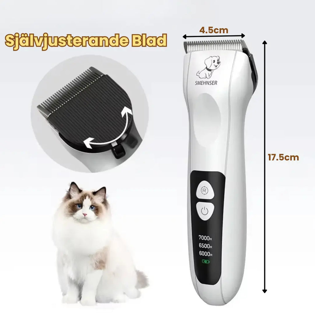 SMEHNSER T2B Djurtrimmer justerbar- Djurslottet