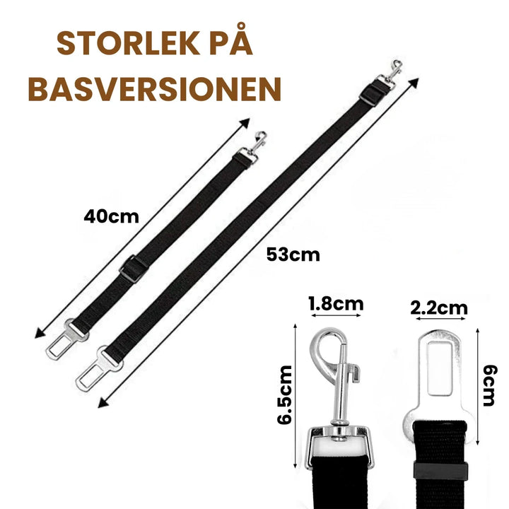 Säkerhetsbälte för husdjur Pro-Versionen-Djurslottet