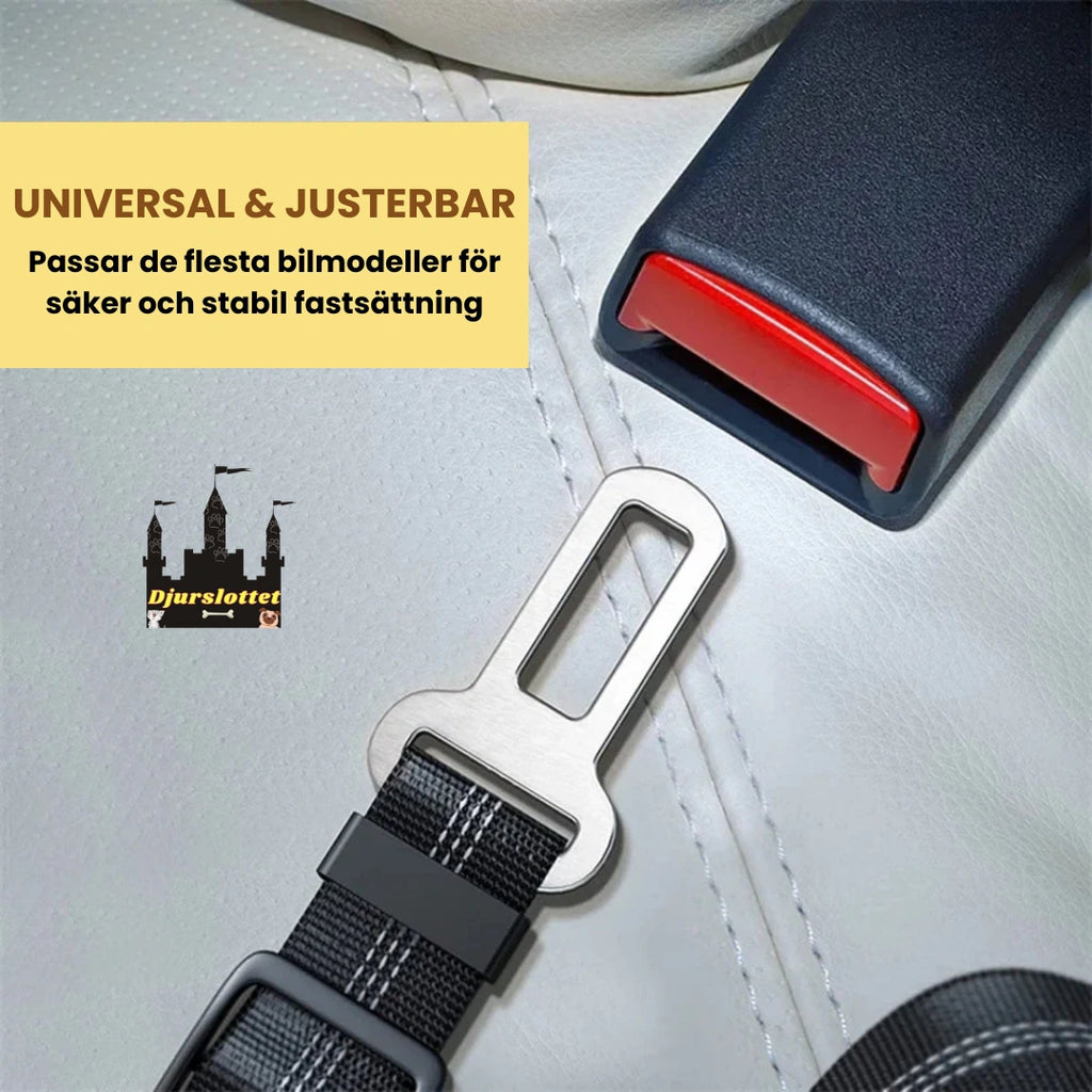 Säkerhetsbälte för husdjur universa & justerbar - Djurslottet