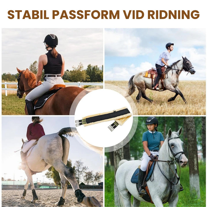 Sadelgjord häst STABIL PASSFORM VID RIDNING - Djurslottet