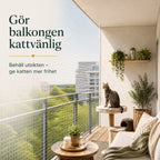 SafeGuard kattnät kattvänligt och tryggt - Djurslottet