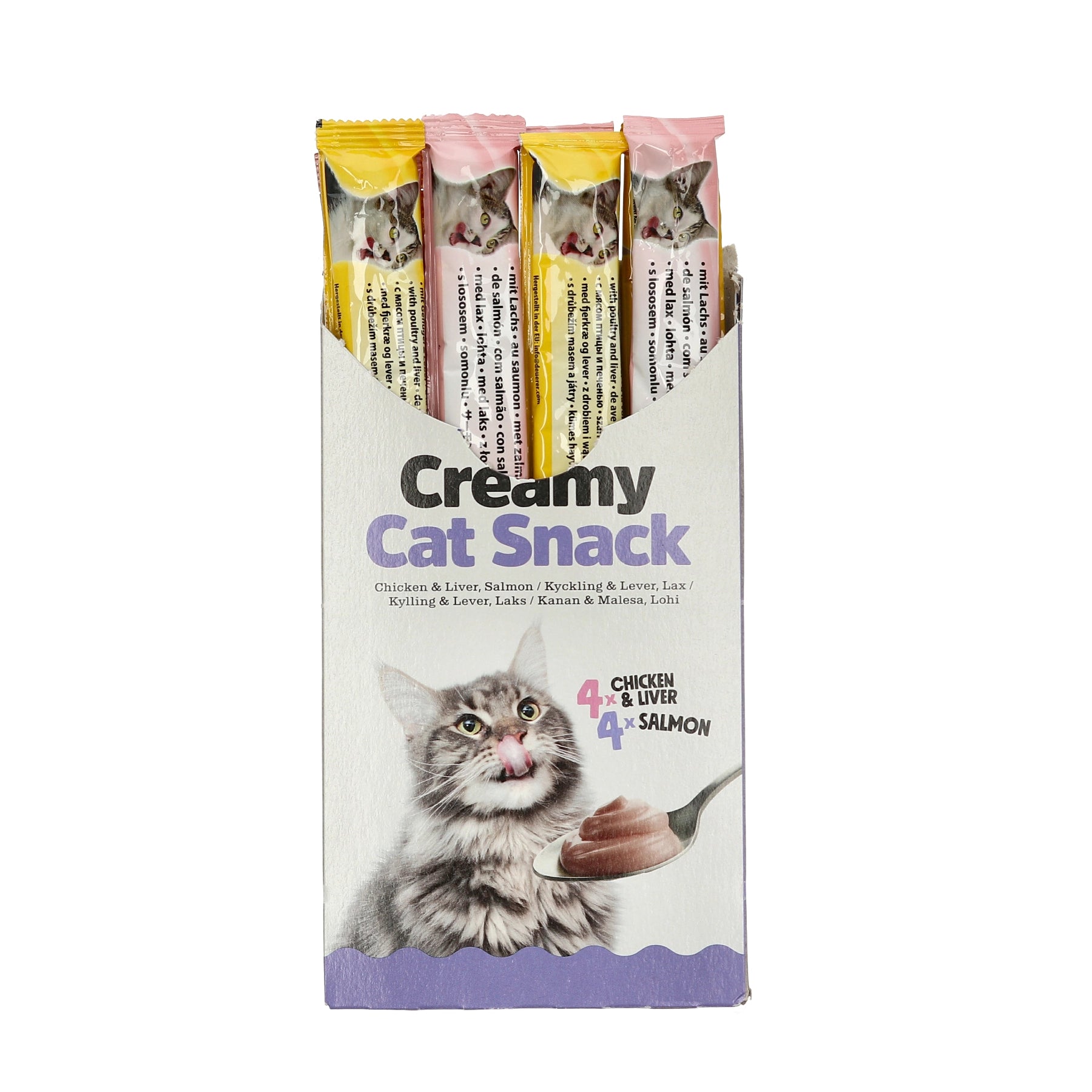Krämigt kattsnack