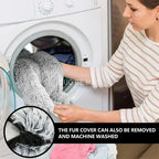 CozyCloud Stor Hundbädd för människor - Djurslottet