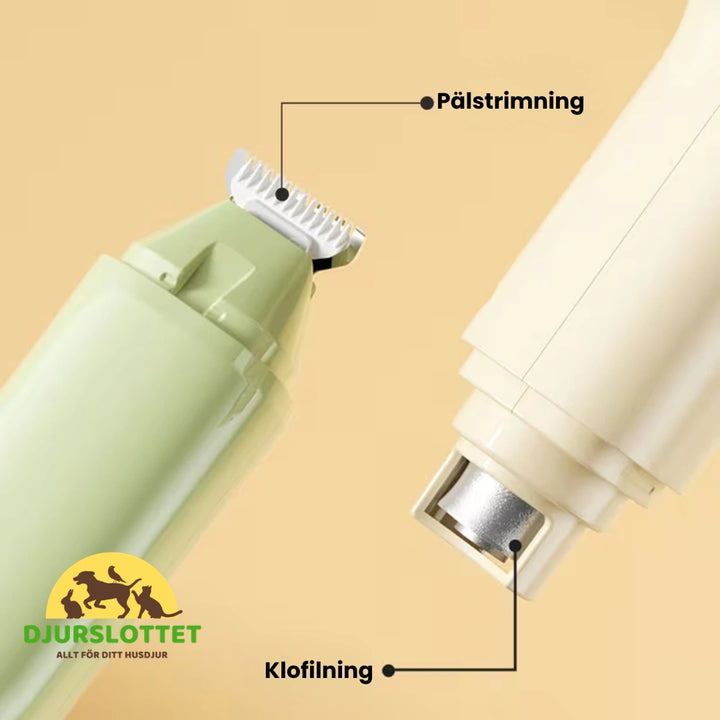 Silvetti Klofil med Tasstrimmer Klofilning - Djurslottet