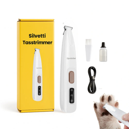 Silvetti Tasstrimmer Förpackning- Djurslottet