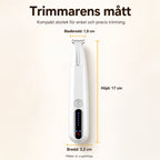 Silvetti Tasstrimmer Pro storlek och mått - Djurslottet