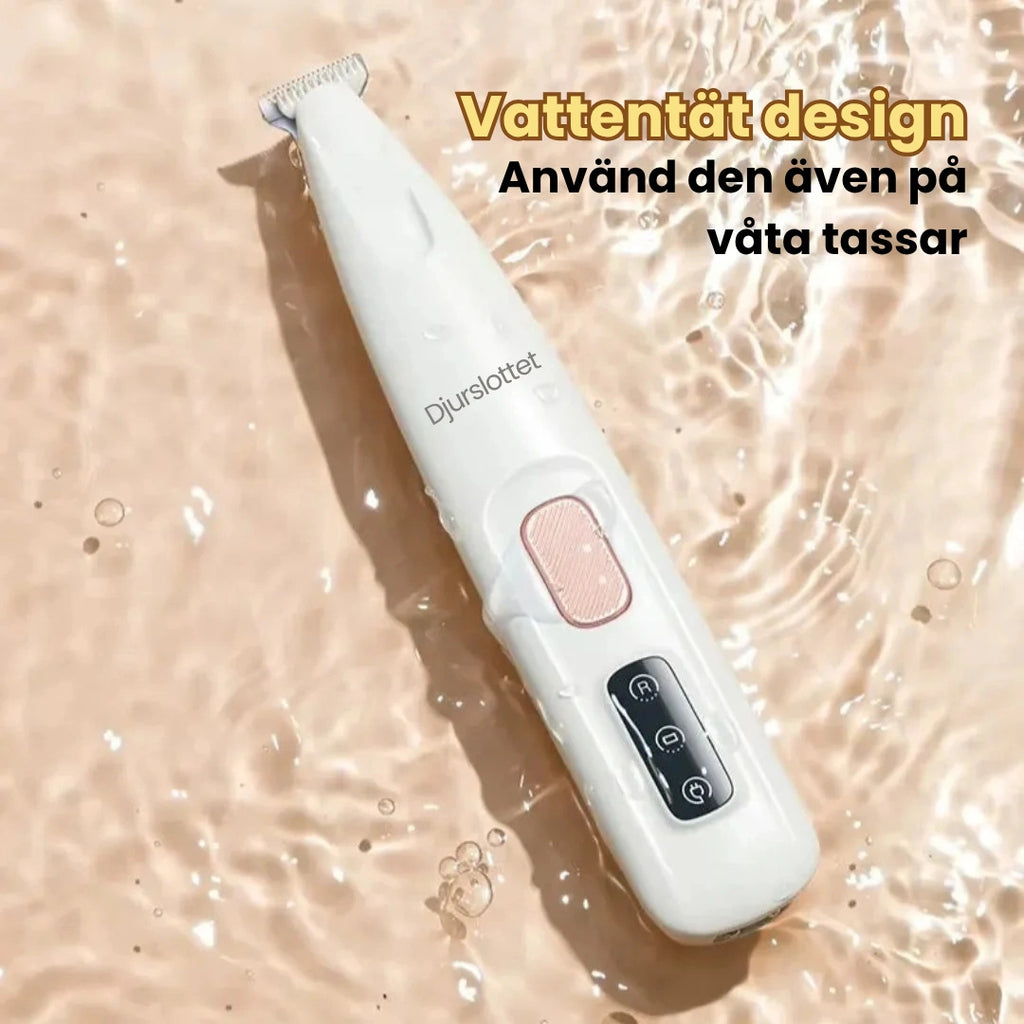 Silvetti Tasstrimmer Vattentät design - Djurslottet