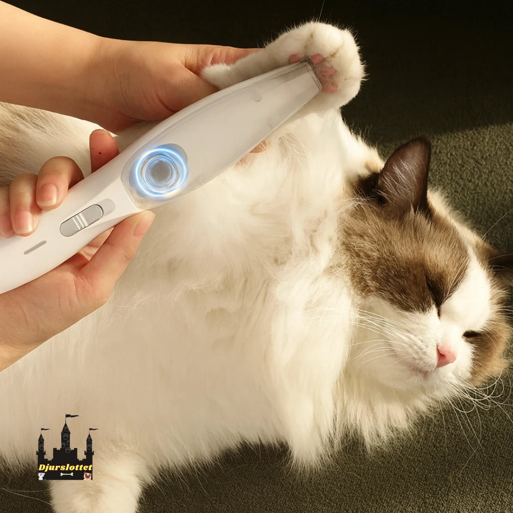 Silvetti Tasstrimmer med dammsugare Renare trimning -Djurslottet