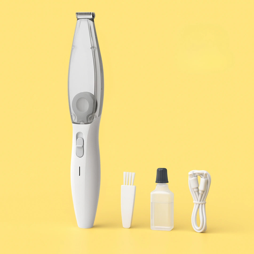 Silvetti Tasstrimmer med uppsamlare Paketinnehåll -Djurslottet