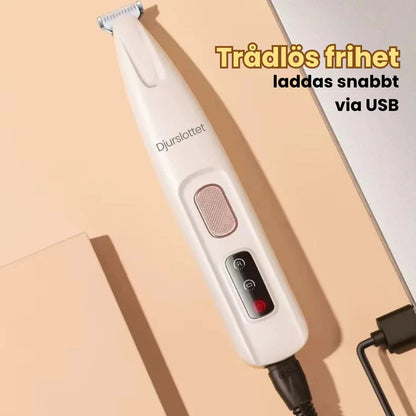 Silvetti Tasstrimmer  laddas snabbt via USB-C - Djurslottet