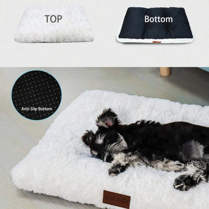 Fluffig Hundbädd, 
Hundbädd Tvättbar, CozyCloud Fluffig djurbädd - Djurslottet