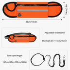 Flexura Hundkoppel med midjeväska - Djurslottet