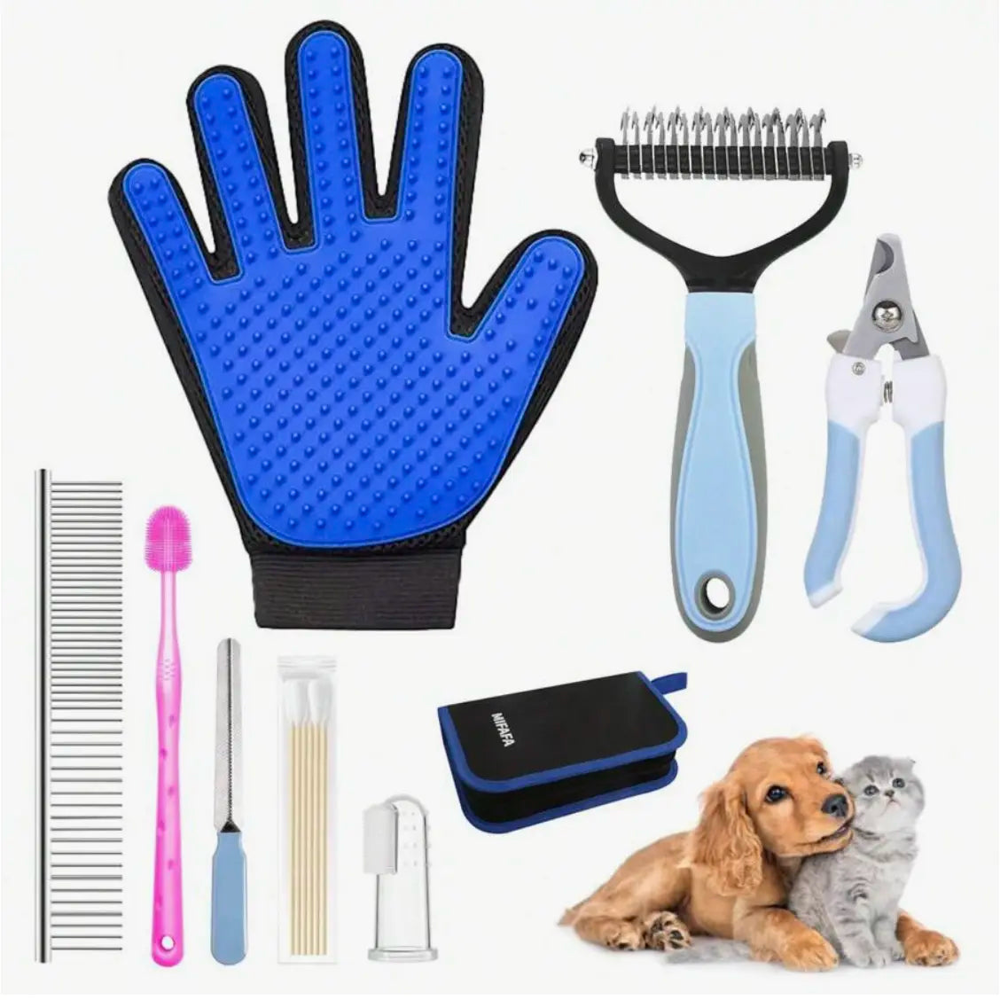 Detixy Grooming set - Djurslottet